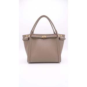 Borsa di Lusso in Vera Pelle Dollaro con Design Moderno Geometrico e Stampa Etnica Animale, Stile Semplice - Made in Italy Art. 26089 - Product Image 1