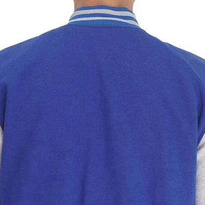 Casual invierno moda hombres Varsity abrigo y chaquetas a prueba de viento 100% lana personalizada Chenille bordado chaqueta de béisbol para hombres - Product Image 6