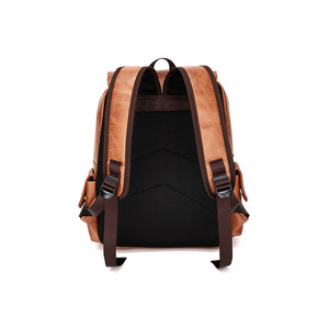 2024 Mochila de cuero para hombre Nuevo diseño logotipo personalizado Bolso de moda mochila de cuero de vaca - Product Image 2