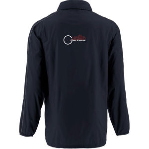 เสื้อแจ็กเก็ตกันฝนสำหรับผู้ชายไซส์พิเศษมีคอตั้งระบายอากาศได้สำหรับสโมสรกีฬา - Product Image 2