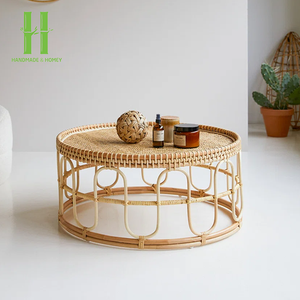 ที่ต้องมีของตกแต่งโต๊ะกาแฟทำด้วยมือทำจากไม้หวายเป็นมิตรกับสิ่งแวดล้อมทันสมัย - Product Image 1