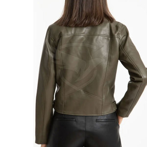 2025 nouveau Style vestes en cuir prix de gros femmes vestes en cuir arrivée chaude vestes en cuir - Product Image 3