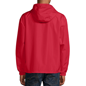 เสื้อแจ็คเก็ตแขนยาวสำหรับผู้ชายแบบวินเทจสีเทาทึบทรงปกติดีไซน์โลโก้ OEM ตามสั่งสำหรับฤดูหนาวพร้อมซิปและฮู้ดจากบังคลาเทศ - Product Image 6
