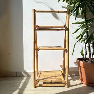 Wholesale Toilet <b>Organizer</b> Bamboo Floor Stand Rack Bathroom Accessories Multi-layer Storage <b>Shelf</b> - Product Image 6