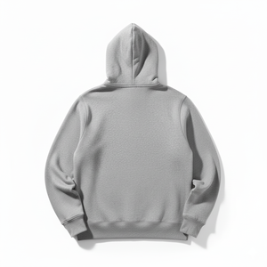 Sudadera con capucha con logotipo personalizado frontal de algodón 100% de peso pesado para hombre, ropa de calle deportiva, sudadera de lana, Jersey de tela sólida con capucha - Product Image 2