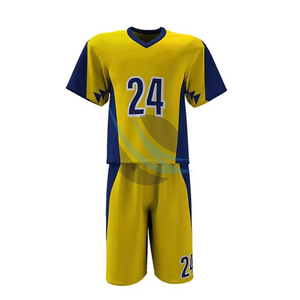 Uniformes de Lacrosse con ajuste personalizado, 100% poliéster, tela de malla sublimada, camisetas y pantalones cortos transpirables para equipos, técnicas impresas - Product Image 2