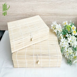 Élégantes jolies boîtes cadeaux en bambou écologiques de haute qualité pour les cadeaux d'affaires du Nouvel An - Product Image 6