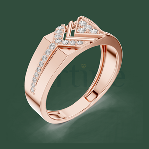 10K <b>Rainbow</b> Zircon Ring Trendy Design - Product Image 1