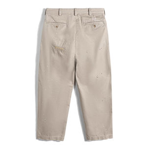 Pantalones Chinos Casuales Vintage para Hombre, Estilo Americano Clásico, Corte Relajado, 100% Algodón, Cintura Media, Parche Plano, Estilo Recto - Product Image 4