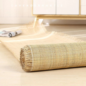 Cheap price <b>rattan</b> webbing <b>rolls</b> wholesale natural rotan cane mesh <b>roll</b> exported from Vietnam - Product Image 4