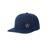 Casquette Snapback Unie à Logo Personnalisé, Visière Plate, Design 6 Panneaux, Ajustement Réglable, pour Adulte, Sport et Plein Air, en Toile, Vente en Gros OEM ODM
