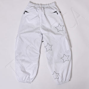 Pantalones holgados de esquí de diseño impermeable para hombre, pantalones holgados Cargo de nieve, pantalones de gran tamaño con bolsillos para Snowboard, pantalones de esquí extra holgados - Product Image 2