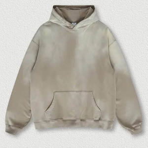 Sudaderas con capucha unisex vintage de algodón 100% de alta calidad lavado ácido logotipo personalizado - Product Image 5