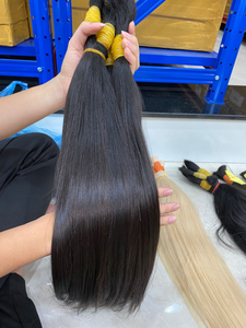 Extensiones de cabello humano de un solo donante, cabello virgen de un donante, cabello crudo vietnamita de la mejor calidad - Product Image 4