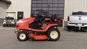 Tractor cortacésped Kubota GR2100 4x4 12V/24V/220V, tractor agrícola con motor de 1800W y engranajes para cortacésped rotatorio en venta - Product Image 2