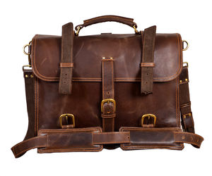 Excellent Quality Popular Style Attractive Real <b>Leather</b> Briefcase <b>Laptop</b> <b>Bag</b> for Daily Use - Product Image 1