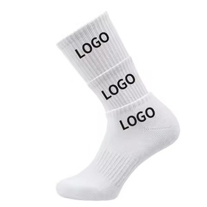 High Quality Custom Logo Printed <b>Men's</b> Casual Sport Crew <b>Socks</b> Wholesale Knitted Design for <b>Cycling</b> - Product Image 3