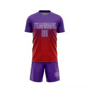 Dernière conception de haute qualité Ensemble de maillots de football pour hommes Uniforme de football unique Vente en gros - Product Image 3