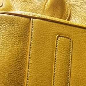 Bolso de mano de cuero de color amarillo, diseñador de moda para mujer, bolso de cuero Pu de alta calidad, bolso de hombro para mujer - Product Image 5