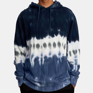 Vente en gros de sweats à capuche respirants personnalisés Tie Dye Sweats à capuche de couleur unie pour l'hiver Dernier style - Product Image 2