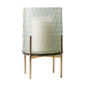 Vente chaude Bougeoir En Métal Avec Verre Votive pour Table De Mariage Centres De Table En Métal En Acier Inoxydable À La Main Bougeoir - Product Image 3