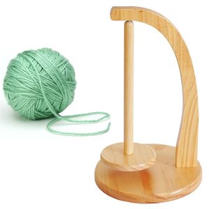 Natural Wood Yarn <b>Holder</b> | Smooth Handmade Work | Wholesale Supplier - Product Image 1