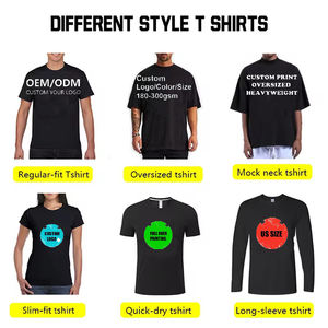 เสื้อยืดผ้าคอตตอนไซส์ใหญ่พิเศษใส่สบายใส่ได้ทั้งผู้ชายและ230gsm ลำลองใส่สบายโลโก้ได้ตามที่ต้องการ - Product Image 5