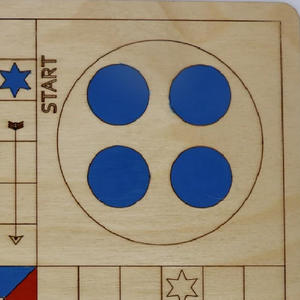 2024, los productos más populares más vendidos hechos a medida, juego Ludo para interiores/nuevo diseño, juego de mesa Simply Ludo en MOQ bajo - Product Image 4