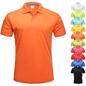 Logo personnalisé Golf pour hommes pour Polo T-Shirt respirant Polyester sport toile avec motif solide joueur Polos pour la course - Product Image 2