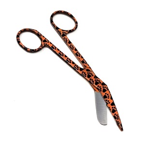 Ciseaux à pansements pour infirmières à pointe arrondie, en acier inoxydable, outil de coupe médical, 30g, pour un retrait sûr des pansements - Product Image 5