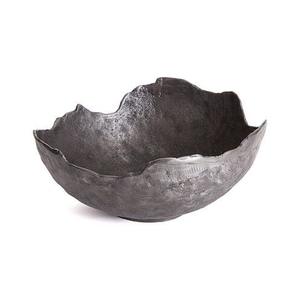 Hot Sale Price <b>Dinnerware</b> Aluminum Serving Bowls Kitchen Ware Antique Grey Finished Home & Hotel Food Serving Bowls - Product Image 1