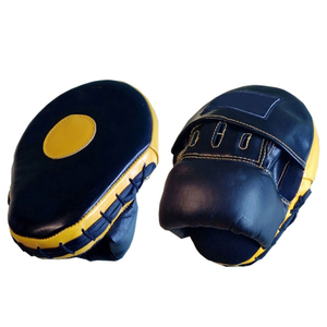 Coussinets de frappe incurvés confortables pour hommes, en cuir de haute qualité, personnalisés, pour la boxe et les arts martiaux, vente chaude 2025 - Product Image 1