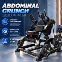 BN Appareil de musculation abdominale professionnel à charge libre pour salles de sport de luxe et studios de fitness, pour l'entraînement des muscles abdominaux et de la taille