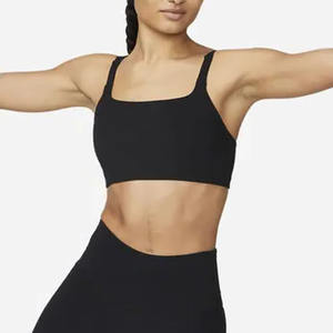 บราโยคะสำหรับผู้หญิงรุ่นใหม่ ระบายอากาศได้ดี รองรับแรงกระแทกสูง ดีไซน์ไร้ตะเข็บ พร้อมโลโก้ด้านหน้า เหมาะสำหรับออกกำลังกายที่ยิม - Product Image 6