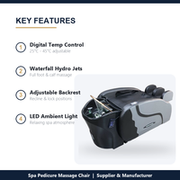 Lit de massage électrique intelligent à capsules avec éclairage d'ambiance et compression par airbags intégrale pour les studios de médecine esthétique