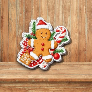 Tuiles magnétiques pour cils en acrylique durables, écologiques, réutilisables et multifonctionnelles, motif cœur et fleur, pour un look professionnel de Noël - Product Image 5
