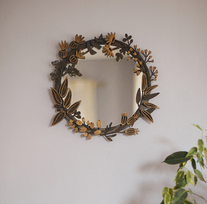 Espejo de pared decorativo de madera moderno de lujo más vendido para sala de estar dormitorio decoración de baño disponible a precios razonables - Product Image 1