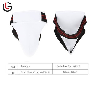 Venta al por mayor fabricar protección boxeo ingle guardia arte marcial ingle guardia boxeo MMA Kickboxing cuero genuino ingle guardia - Product Image 6