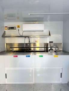 Işlenmiş paslanmaz çelik Fast Food & Restaurant römorklar Towable mobil kamyon iç<span class=keywords><strong>in</strong></span> dondurma Hotdogs şeker cips ve aperatifler - Product Image 6