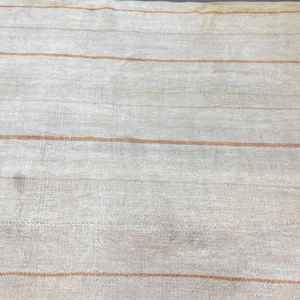 Tapis turc vintage 5,7x6,9 pi (174x209 cm), tapis oriental blanc et marron - Product Image 3