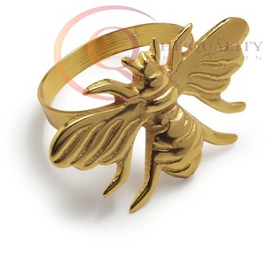 Anillos Decorativos de Metal para Servilletas, para Mesa de Comedor, Accesorios de Boda de Lujo, Ecológicos - Product Image 6