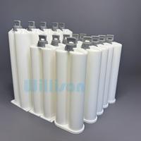 100ml 1:1 AB Colle Double Seringue De Mélange Époxy Adhésif En Plastique Double Cartouche Vide Cartouche À Deux Composants