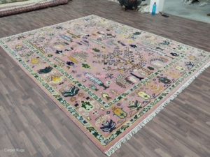 100% alfombras de sala de estar bordadas antideslizantes de alta calidad cuadradas 10x10 11x11 12x12 juego de corredor de oración para Home Hotel 1 pieza - Product Image 4