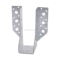 Support de poutre structurelle en acier galvanisé épais certifié ISO9001, connecteur de poutre en bois durable de marque JY à simple face, vente en gros