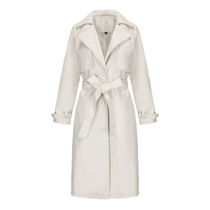 Nouveautés 2026 : Manteau Trench d'Hiver pour Femme, Emballage Personnalisé, Style Hip-Hop en Similicuir Tressé, Chaud et Doux en Polyester - Product Image 1