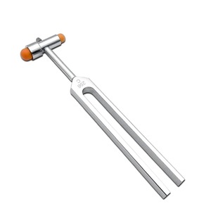 256Hz Cuerpo Relajación muscular Tuning Fork Percusor neurológico Buck Nerve Reflex Percussor Masajeador Martillo Sonido Terapia Set - Product Image 1