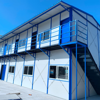 Maison préfabriquée en acier à faible coût, bâtiment modulaire, conception personnalisée, solution d'habitation temporaire ou permanente