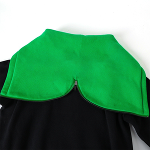 Sudadera con Capucha Unisex Negra Estilo Universitario, 100% Algodón Orgánico, Forro Polar de 300g, Ecológica, Servicio de Logotipo Personalizado/OEM - Product Image 4