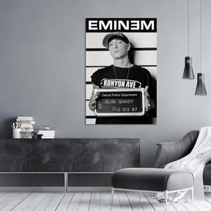 Eminem Modern Style 'Criminal File' Paper <b>Poster</b> for Wall Use - Product Image 3