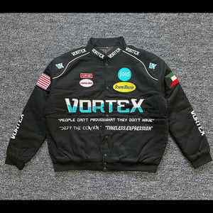 Chaqueta Universitaria de Béisbol de Alta Calidad, Fabricada por OEM, con Parches Bordados en Chenilla, Chaqueta Varsity de Cuero, Estilo Urbano - Product Image 1